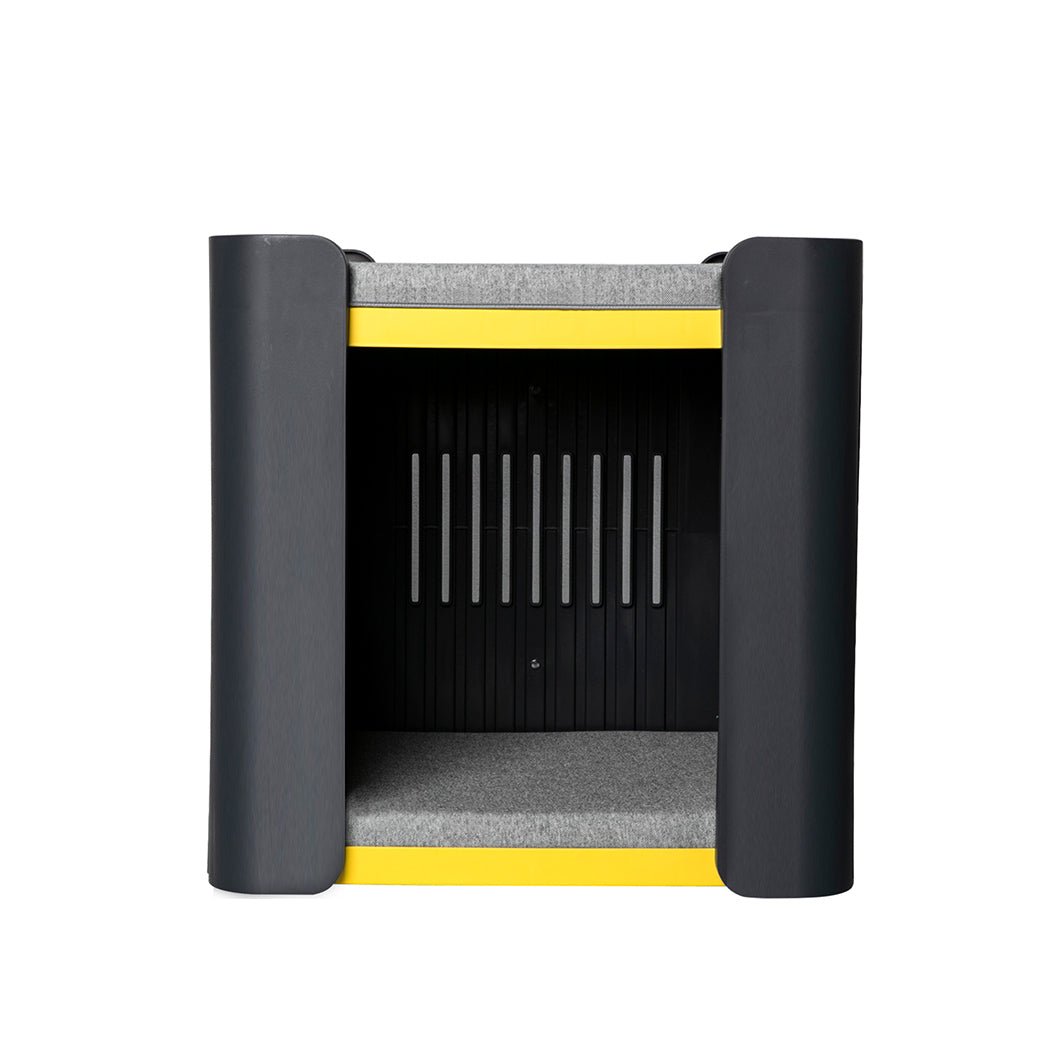 Cat House with Memory Foam Mat Calming Bed Kennel-1