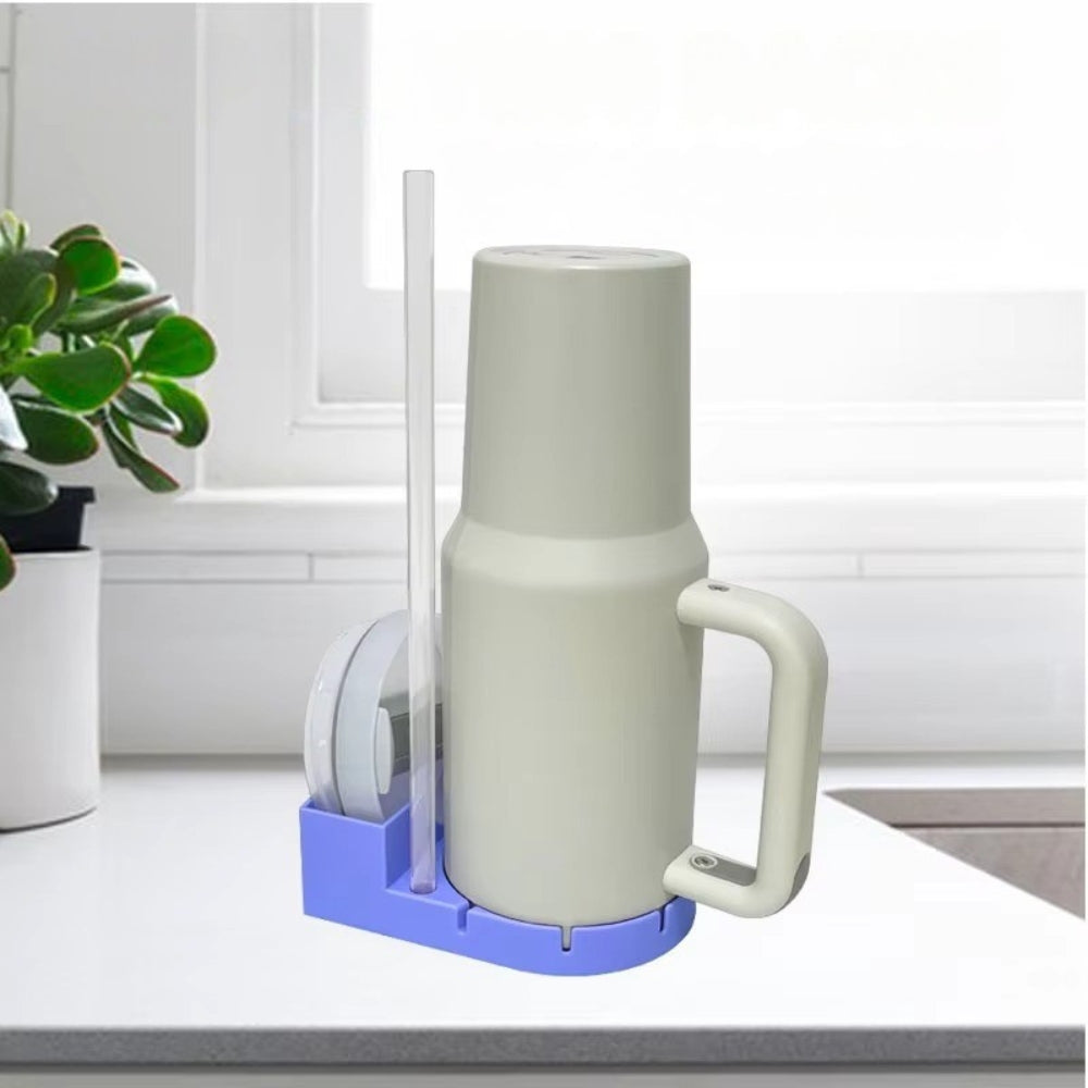 Tumbler Drying Rack and Storage Station for Cleaning Cups and Water Bottle Holder