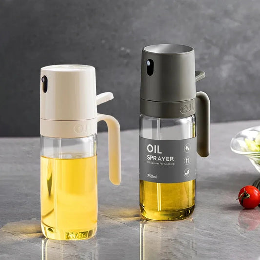 Oil Spray Bottle Glass Cooking Dispenser