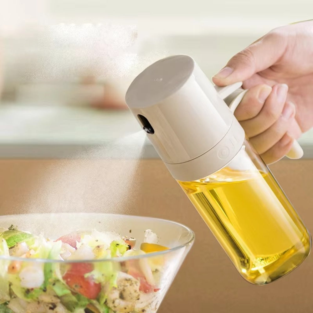 Oil Spray Bottle Glass Cooking Dispenser