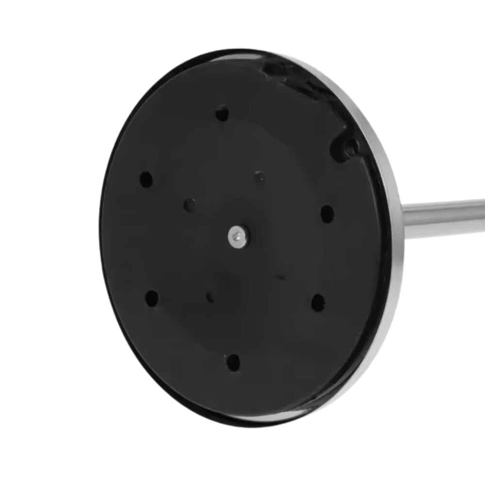 Stainless Steel Floor Mounted Toilet Paper Holder with Single Pole