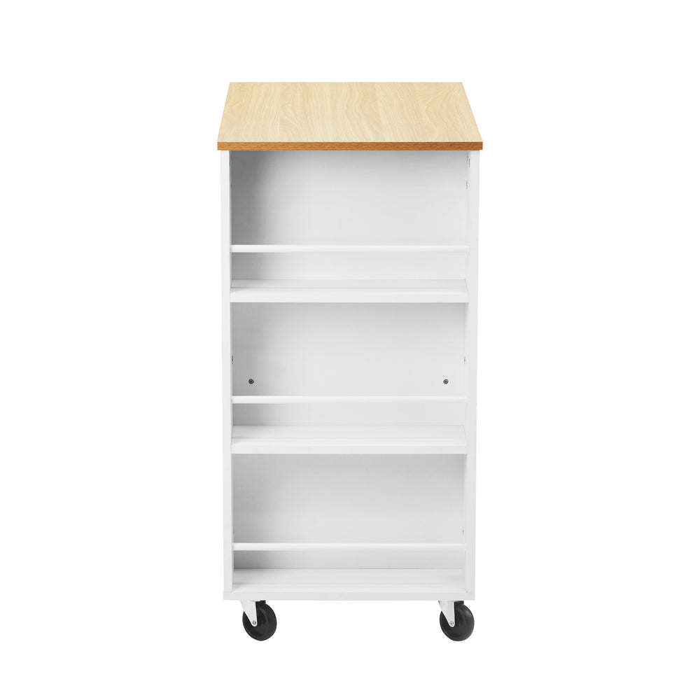 Rolling Kitchen Island Trolley Serving Cart