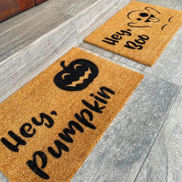 Hey, Pumpkin doormat-2