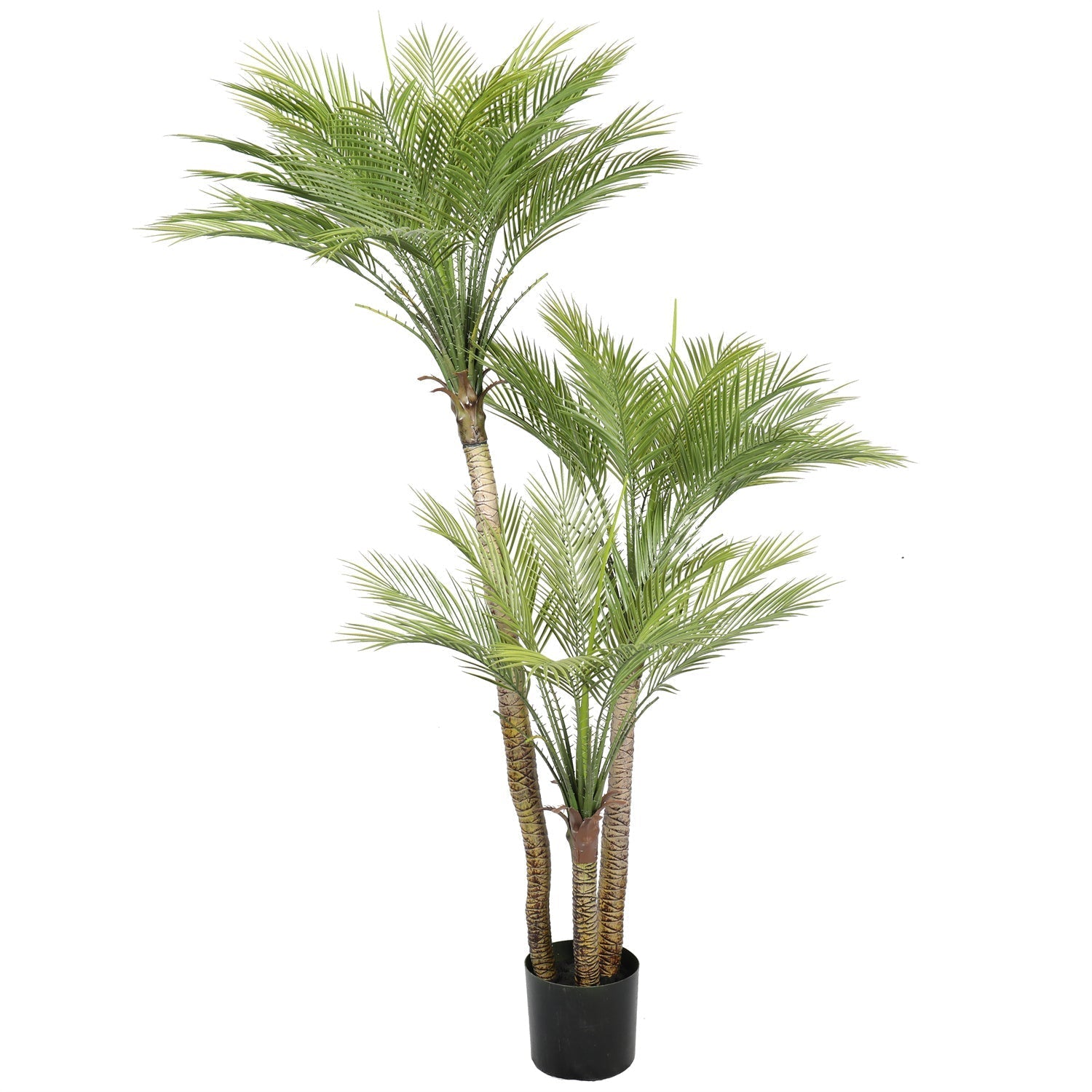 Artificial Parlour Palm Tree 180cm Multi Trunk UV Resistant-0