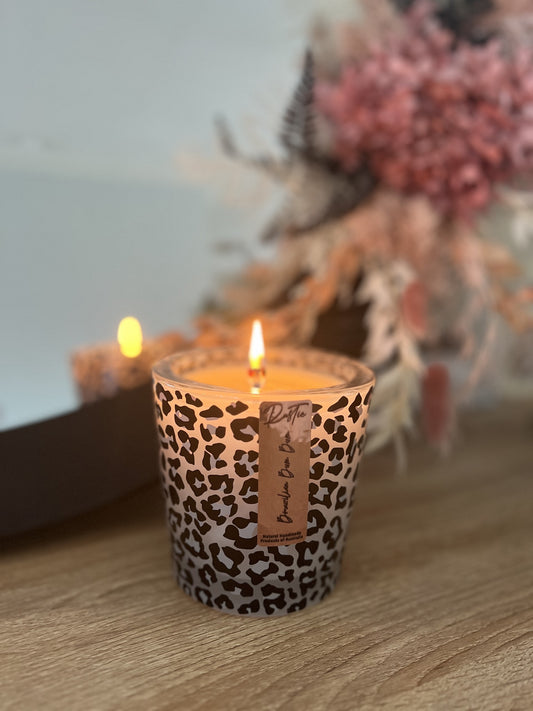 Leopard Print Candles - 350ml-0