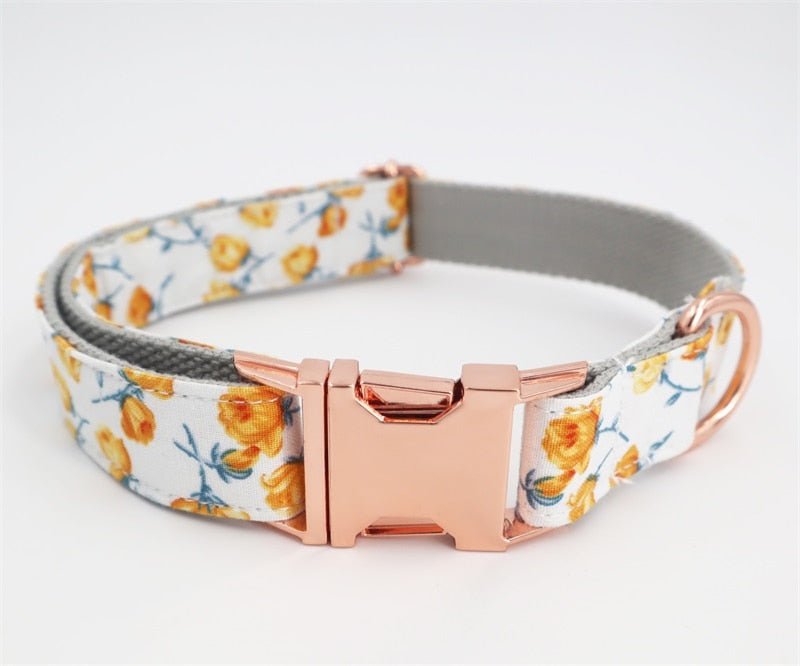 Flower Collar in Yellow-1
