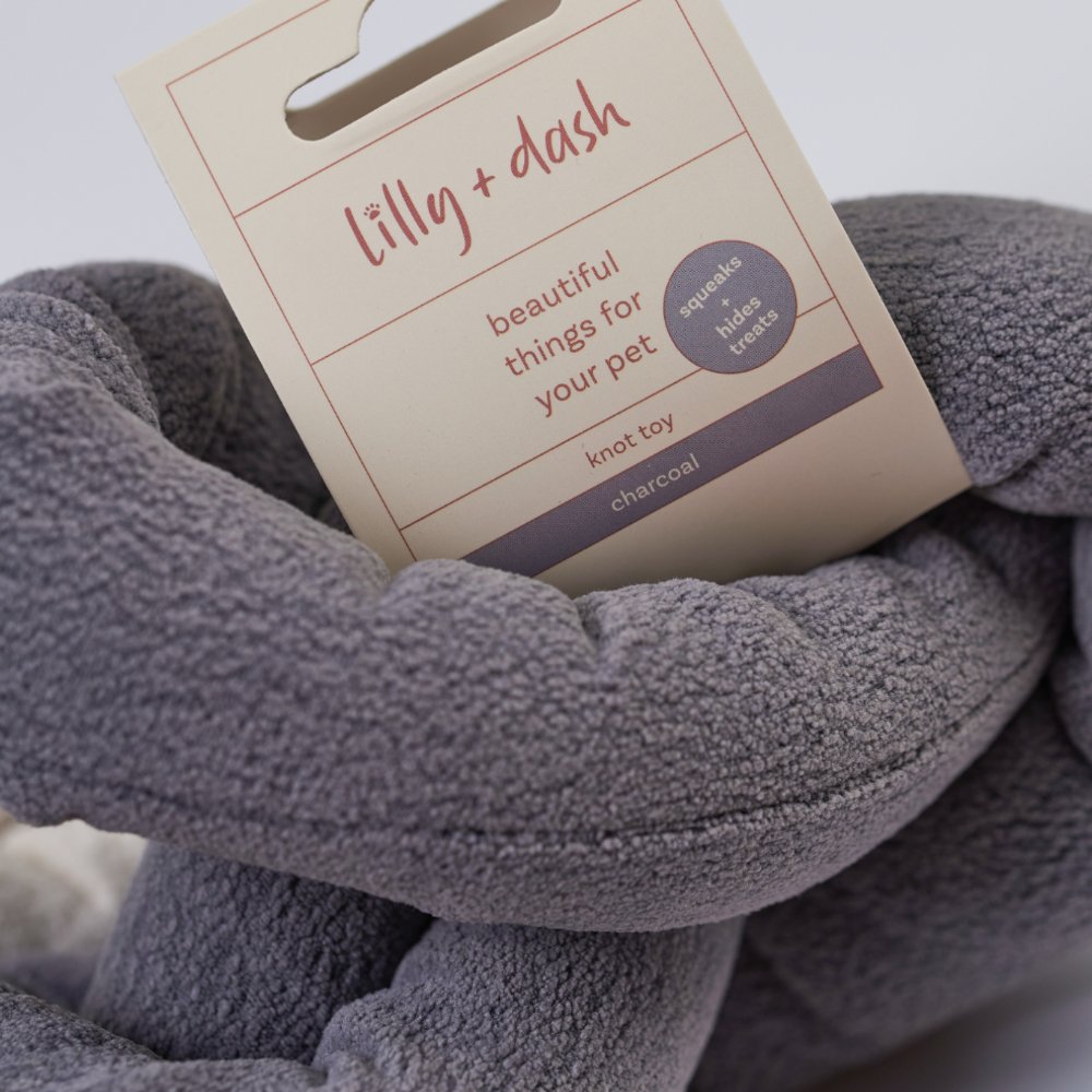 Boucle Knot Dog Toy