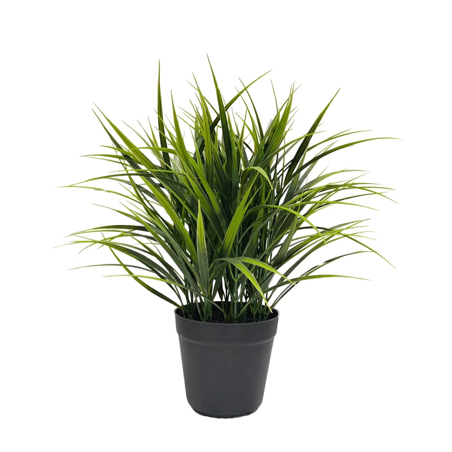 Potted Artificial Grass Plant Dense Green Grass UV Resistant 38cm-1