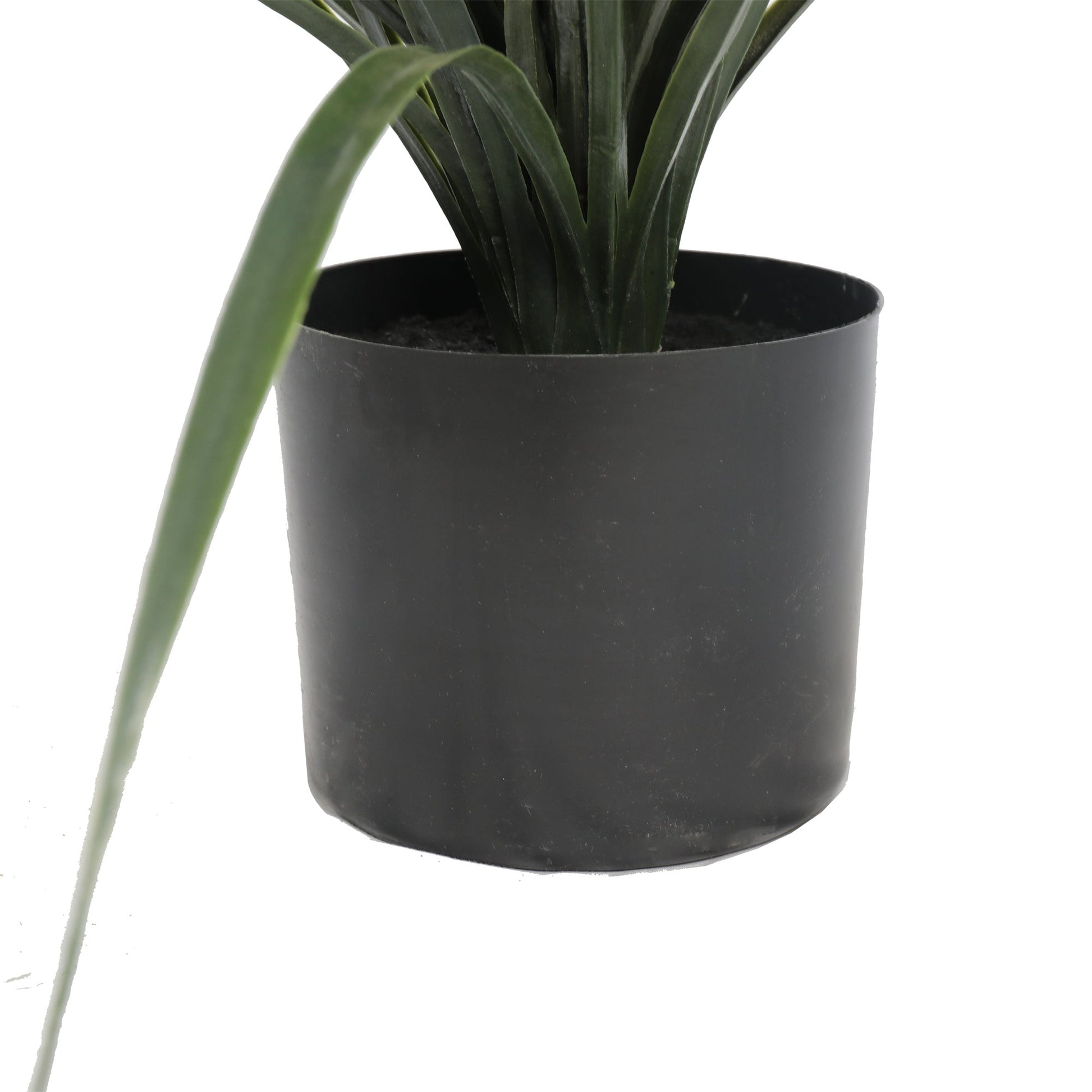 Potted Artificial Long Grass (Yucca Grass) 115cm UV Resistant-2