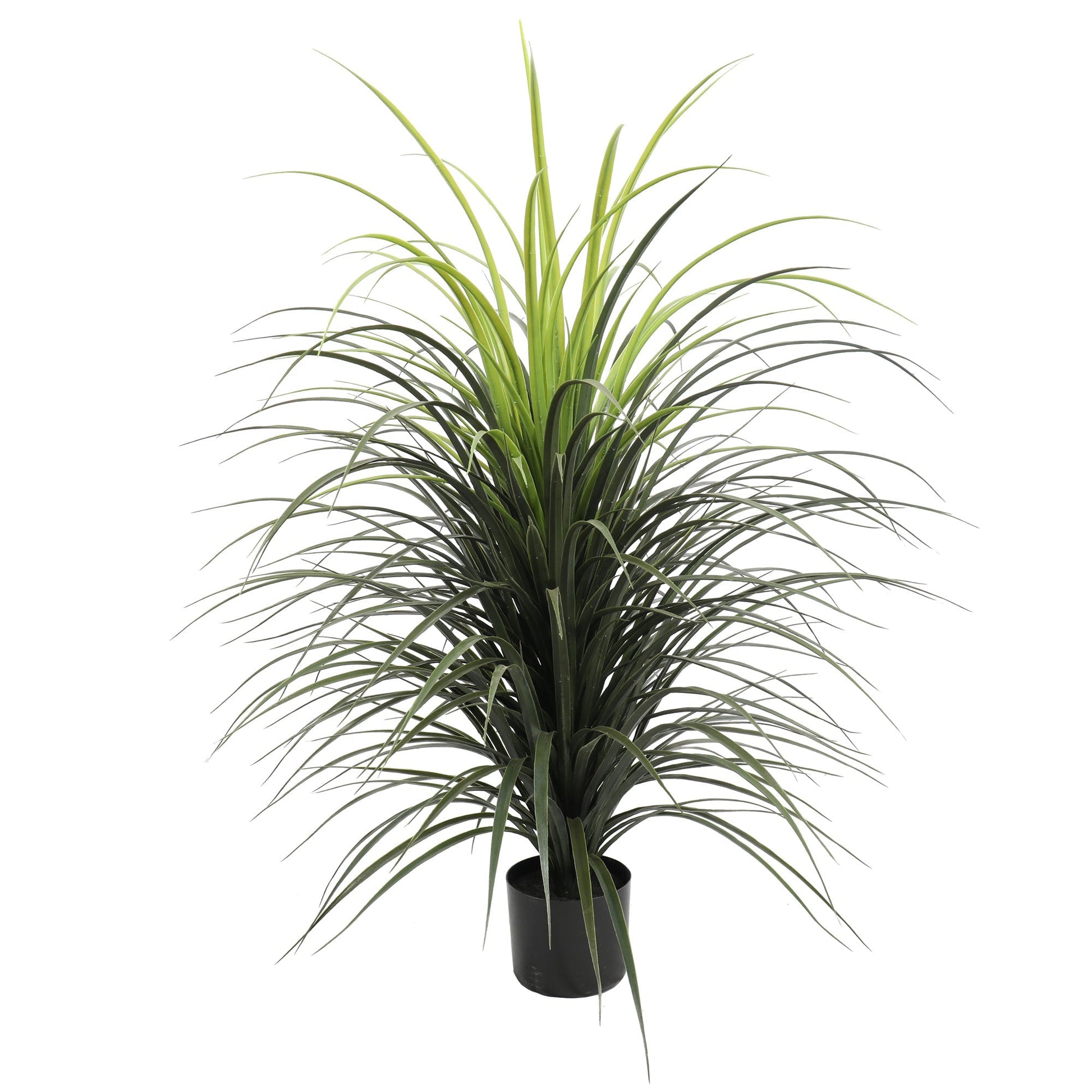 Potted Artificial Long Grass (Yucca Grass) 115cm UV Resistant-0