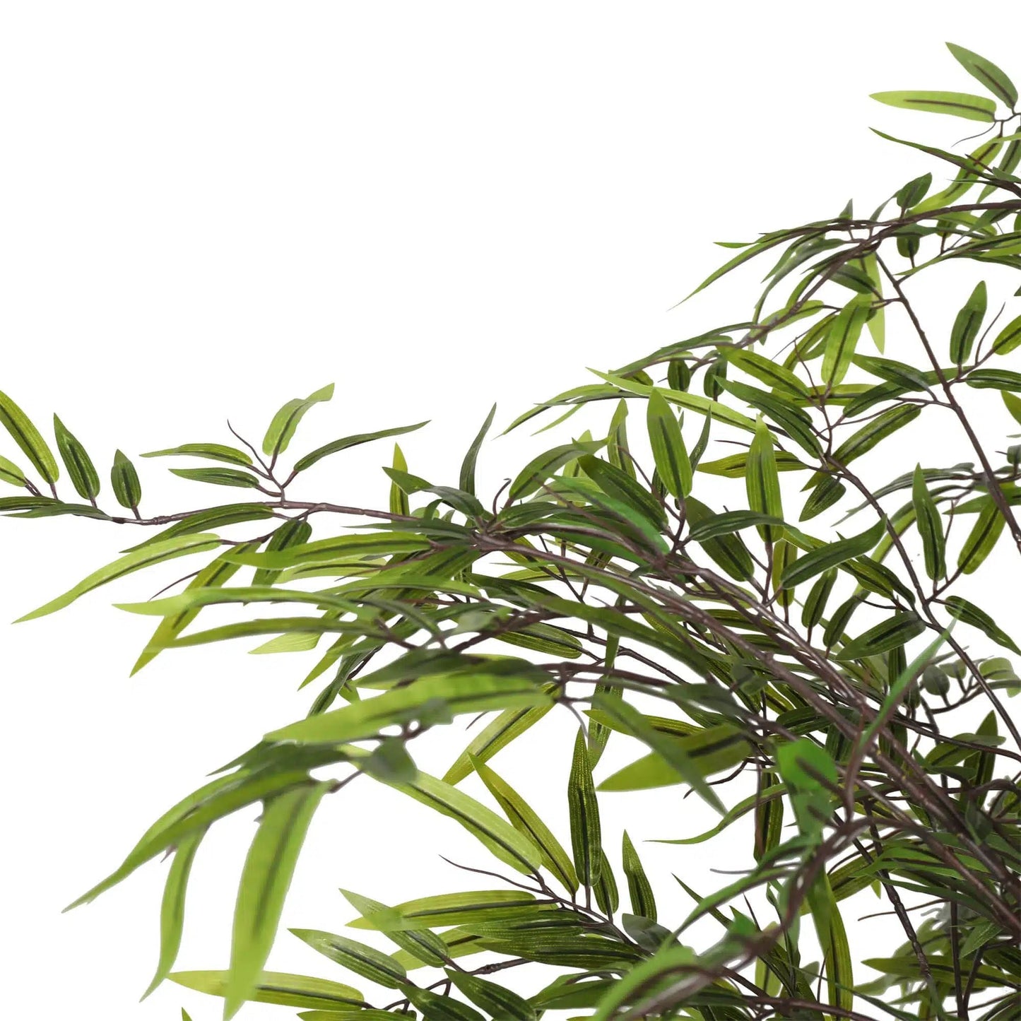 Premium Dense Artificial Black Bamboo 150cm-1