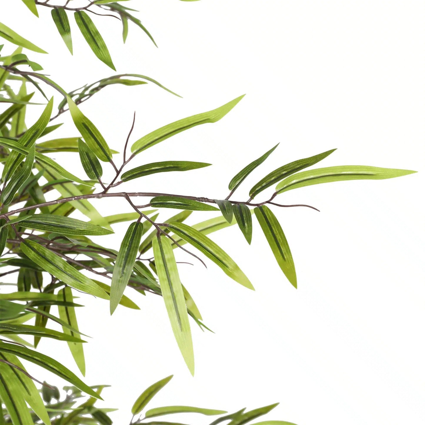 Premium Dense Artificial Black Bamboo 150cm-2