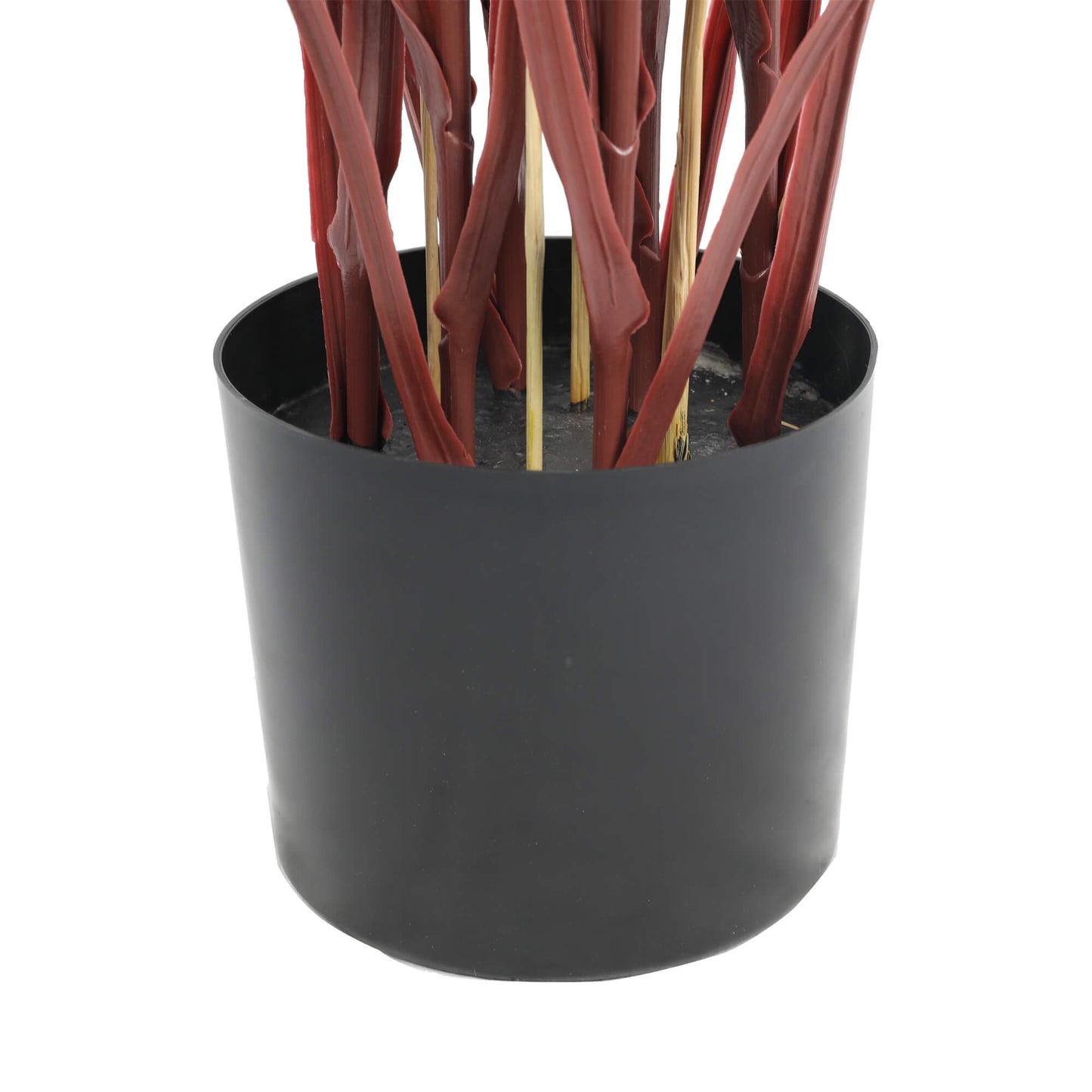Vibrant Burgundy Artificial Long Grass – 180cm, UV Protected-1